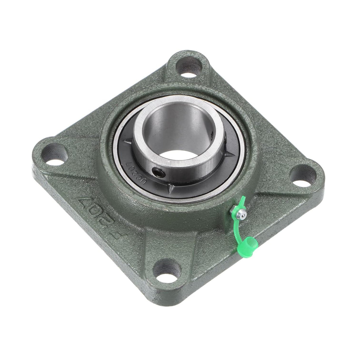 uxcell UCF207 Flange Block Bearings 35mm Bore Cast Iron Bearing Unit Set