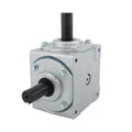 40HP Right Angle Gearbox with 2 Keyed Shafts CW/CW 1:1