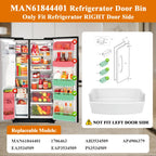 MAN61844401 Refrigerator Door Shelf Bin (Right)