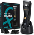 Manscape Body Hair Trimmer - Waterproof Pubic Hair Ball Trimmer, Ceramic Blade Shavers Electric Razors for Men with