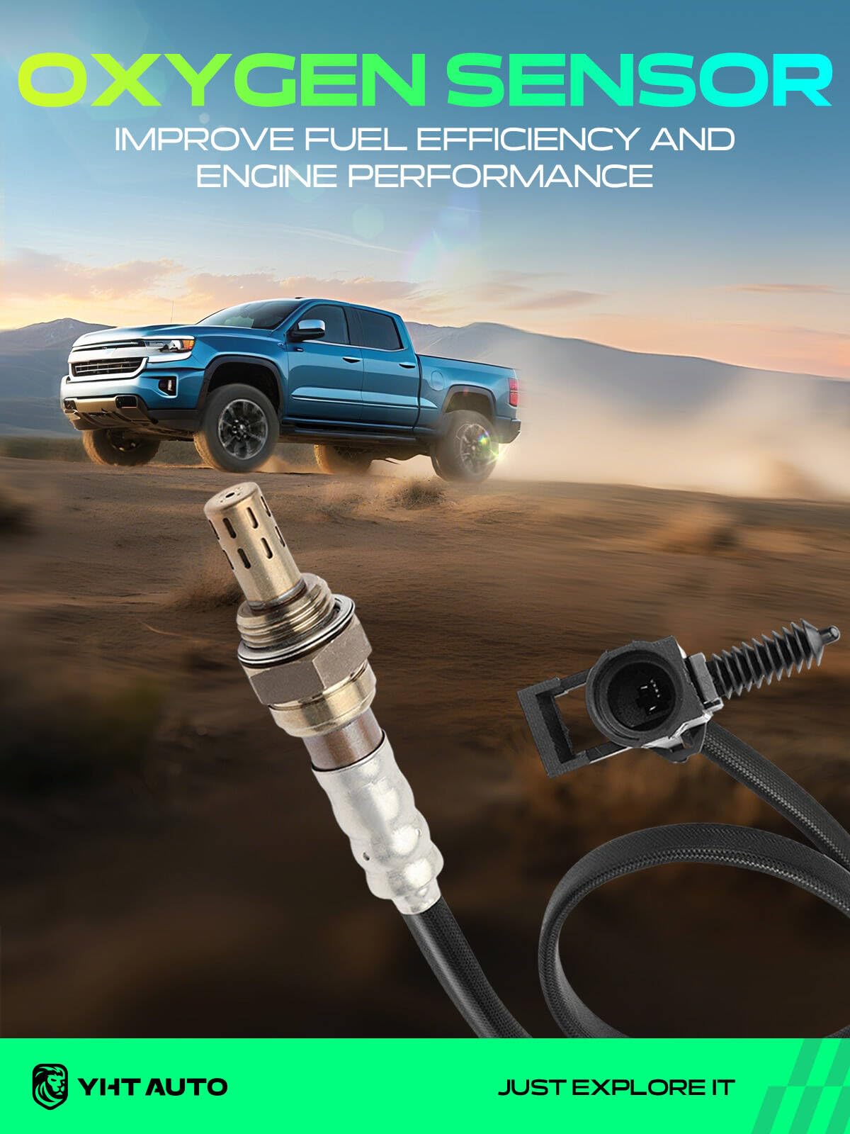YHTAUTO Upstream Oxygen Sensor for Chevrolet, GMC, Isuzu, Oldsmobile