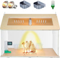 Newborns Chick Brooder Box Quail Cage Bird Playground Chick Starter Kit