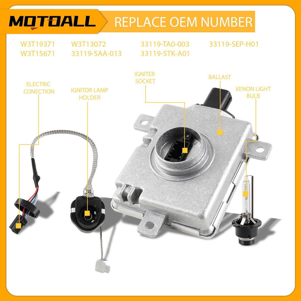 W3T15671 Xenon HID Ballast Control Unit Assembly Module