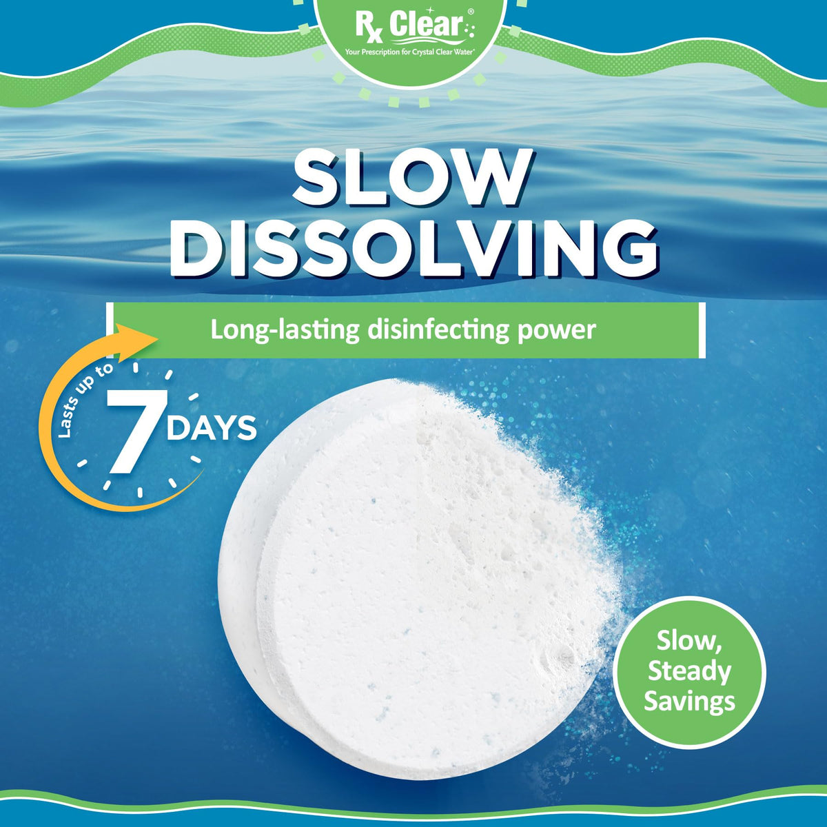 3" Inch Chlorine Tabs | 35 Pounds