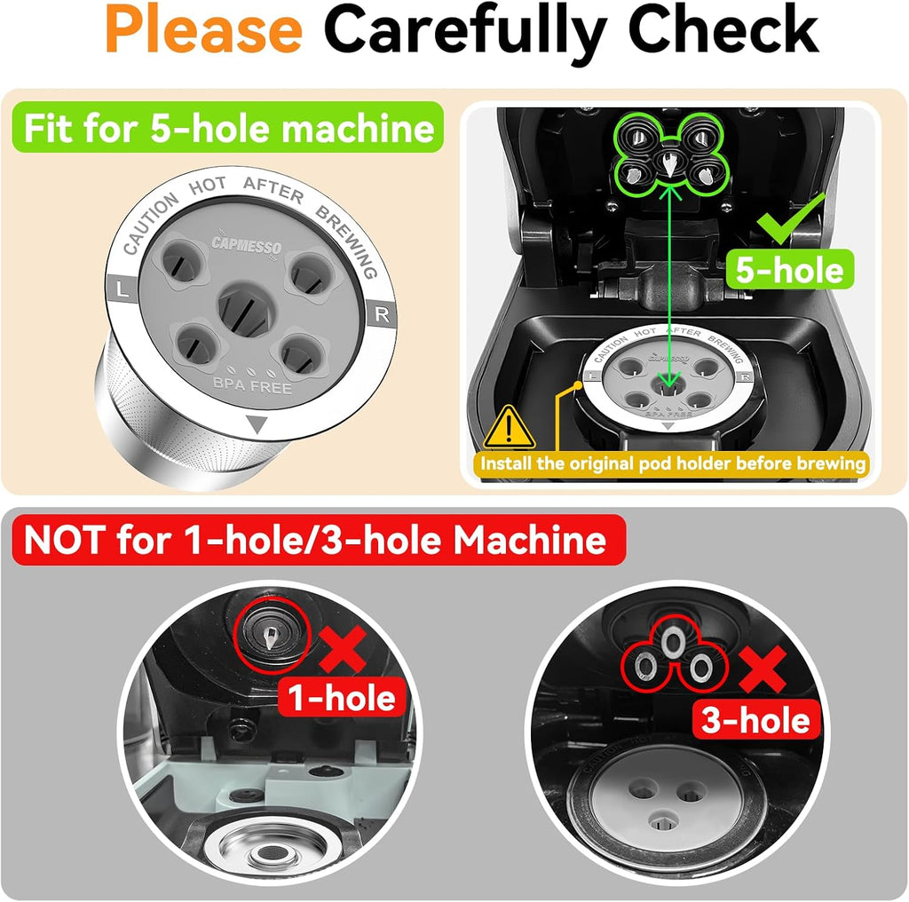 Reusable K Cups for Keurig: 2026 Updated My K Cup Stainless Steel Coffee Pod Refillable Coffee Filters for K