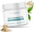 Gut Kombucha - Korean Tea Probiotic Drink | Oolong Tea Flavor Organic Kombucha Powder to Support Healthy Digestion