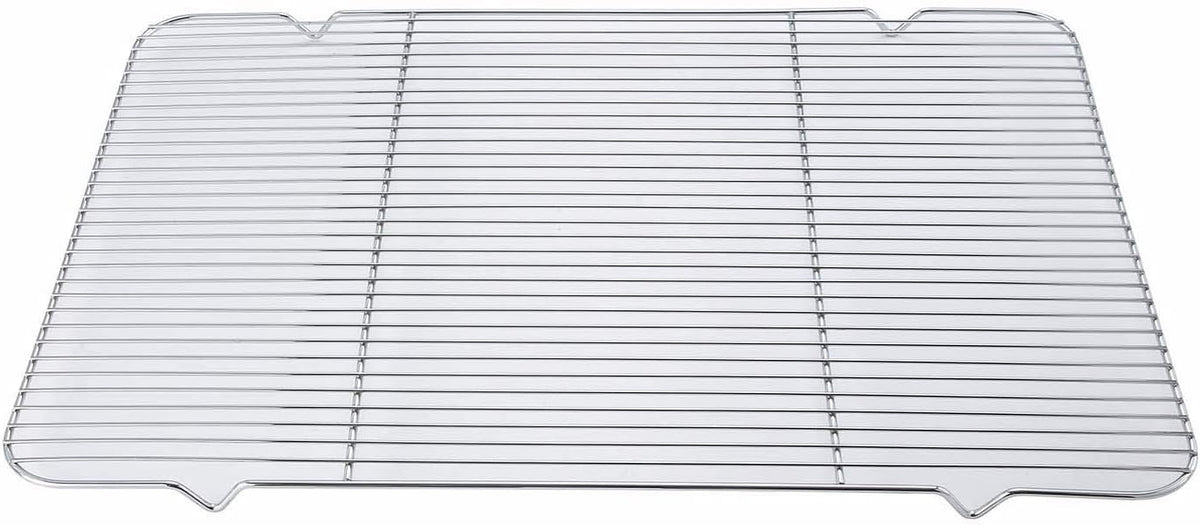 Icing/Cooling Rack with Built-in Feet, 16.25-Inch by 25-Inch, Medium, Chrome