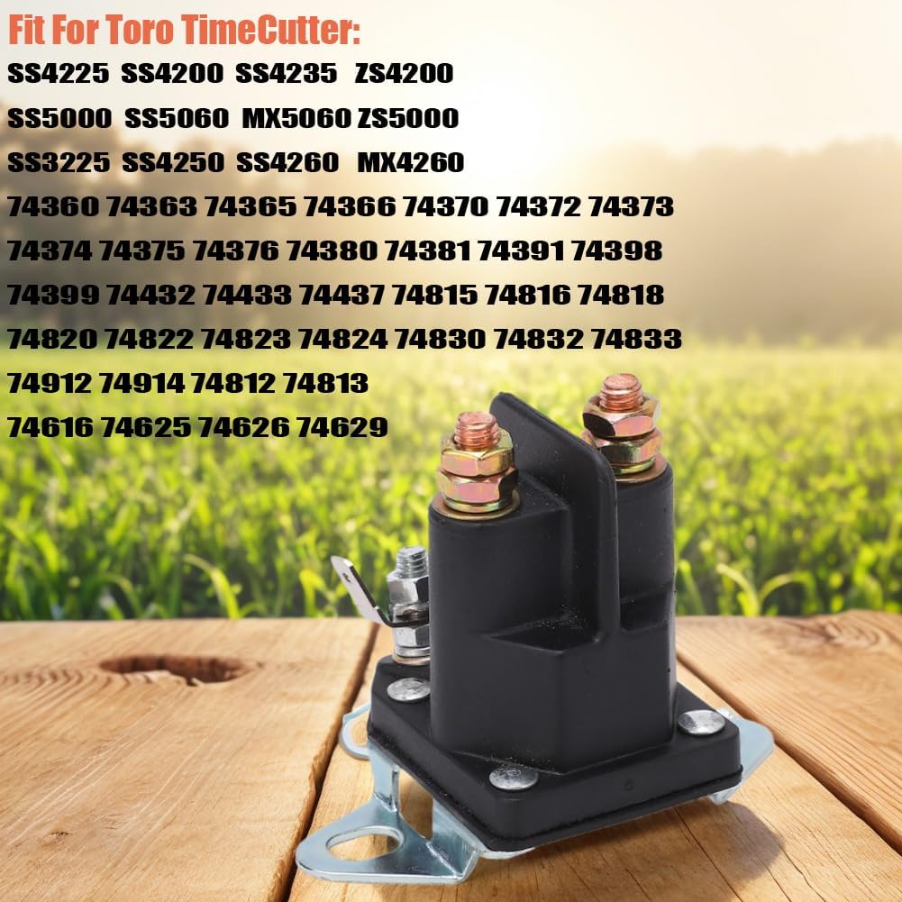 117-1197 Starter Solenoid 12V for Toro Timecutter ss5000 z4200 Part
