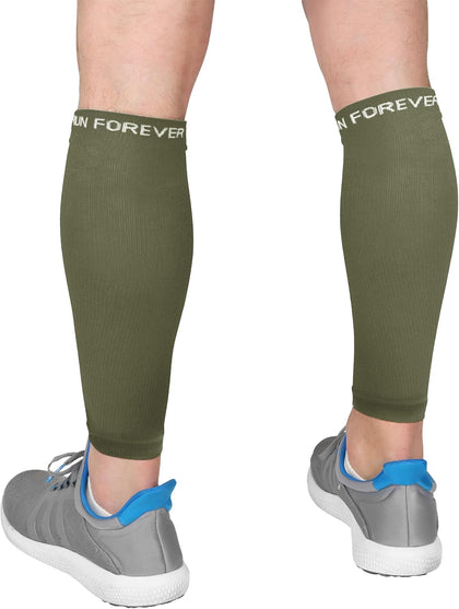 Calf Compression Sleeves for Men and Women - Leg Compression Sleeve - Footless Compression Socks for runners