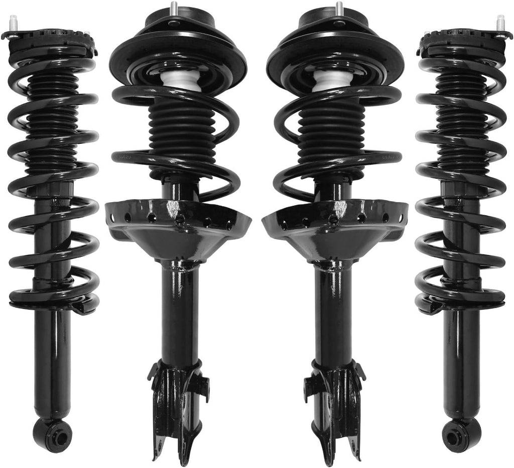 COMPLETESTRUTS - Front & Rear Quick Complete Strut Assemblies with Coil Springs Replacement for 2005-2009 Subaru Outback - Set of 4