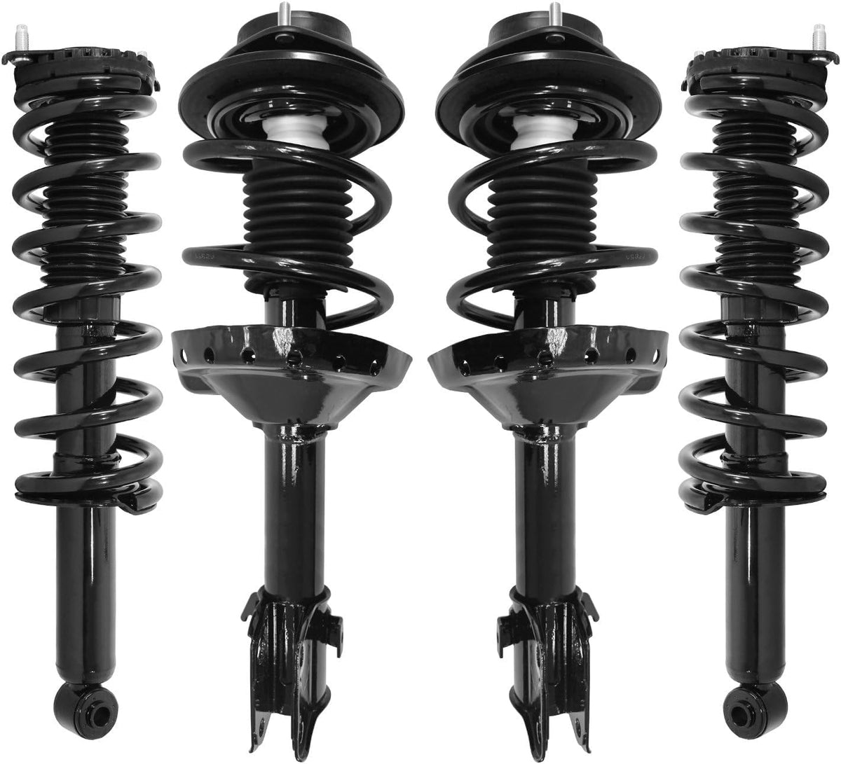 COMPLETESTRUTS - Front & Rear Quick Complete Strut Assemblies with Coil Springs Replacement for 2005-2009 Subaru Outback - Set of 4