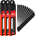 18mm Snap Off Blades SK5 Utility Knife Retractable Blades, Box Cutter, 30 Piece