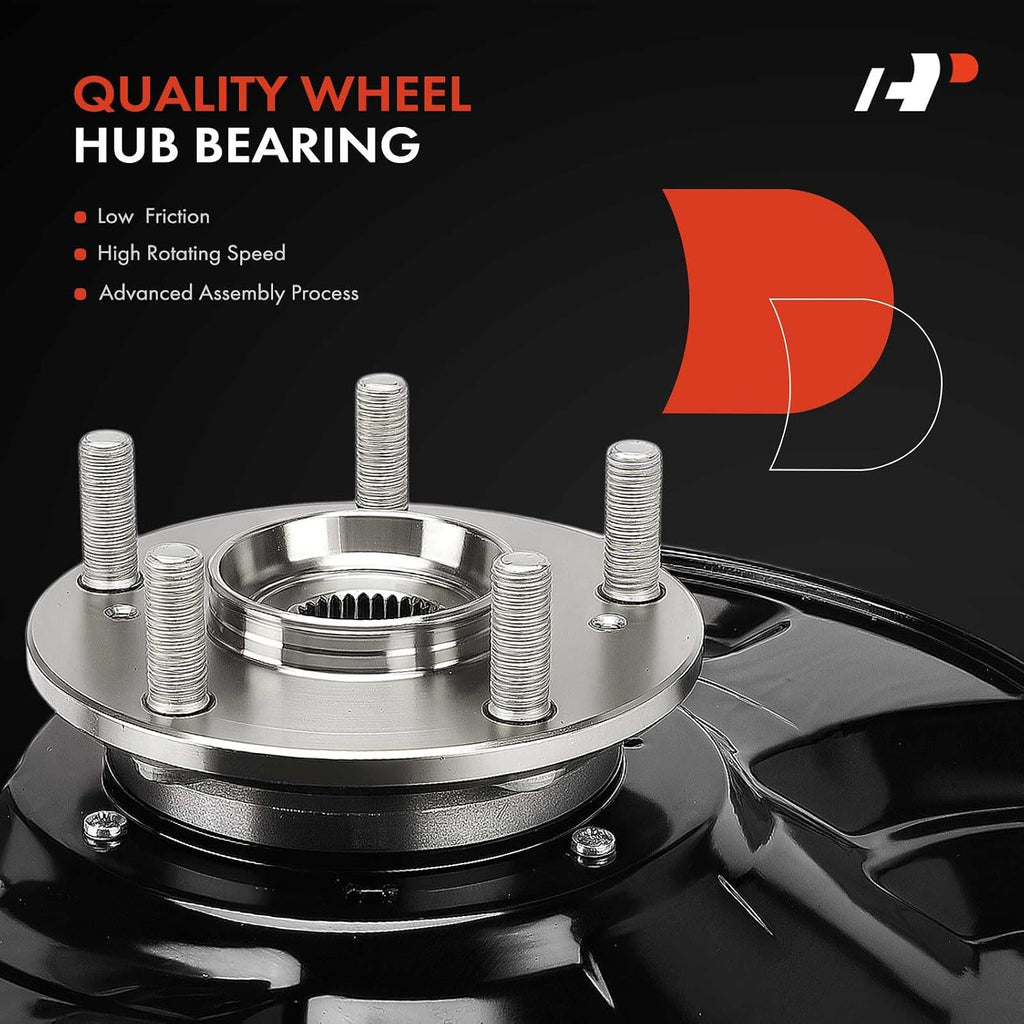 A-Premium Front Right Steering Knuckle & Wheel Bearing Hub Assembly