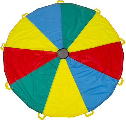 86-941 Kids 12-Foot Parachute with Handles and Carry Bag
