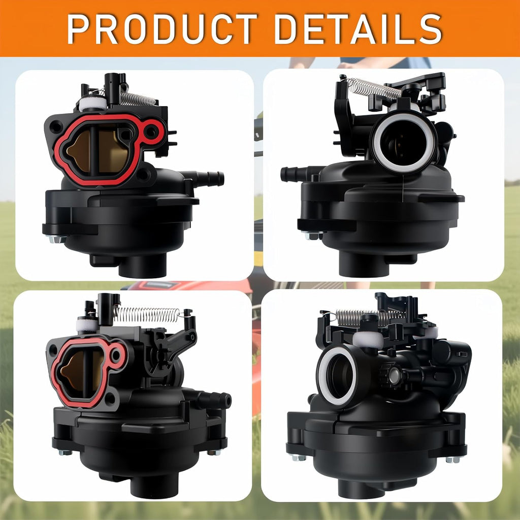 Toro Recycler 22 Carburetor Kit - 20339 Parts - Comprehensive Tune Up for 21465 & 7.25 163cc