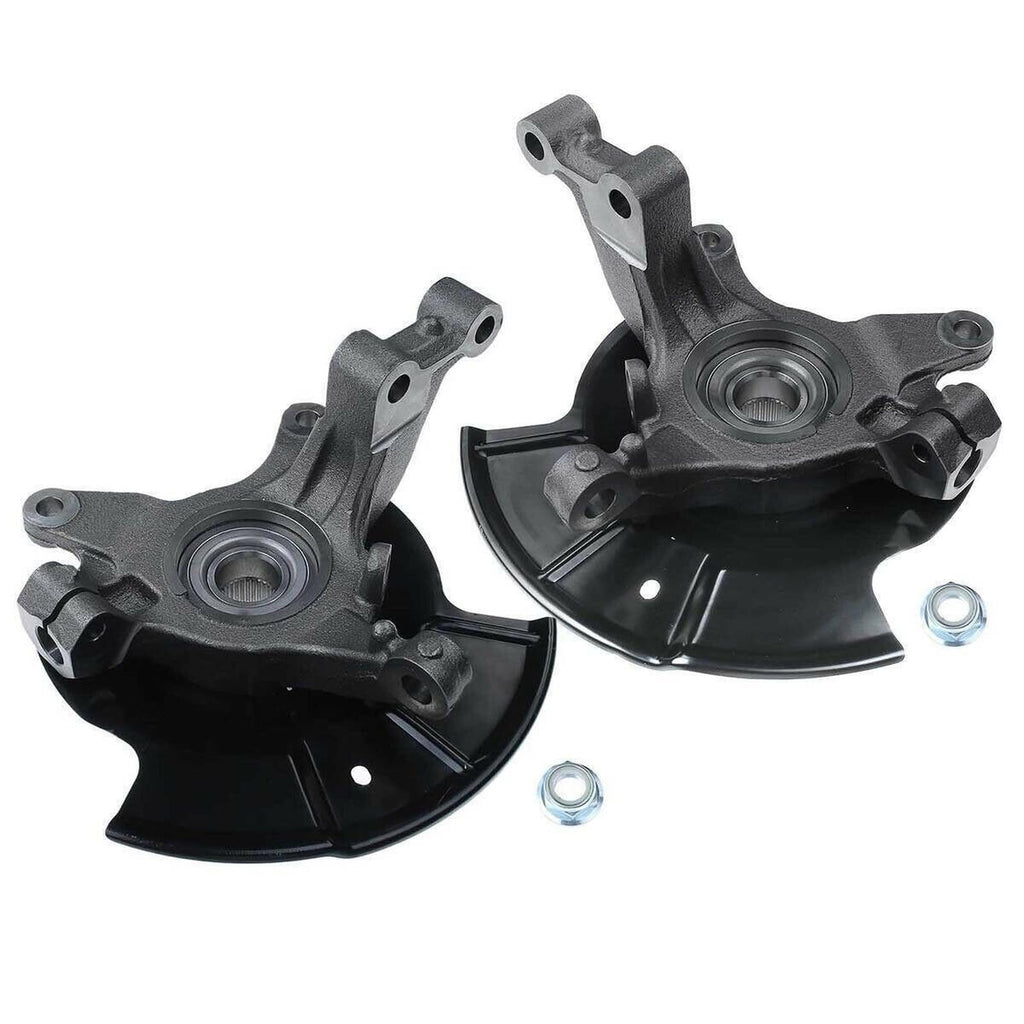 Forlevlaep Steering Knuckle & Wheel Hub Assembly for Ford Edge 2007-2010