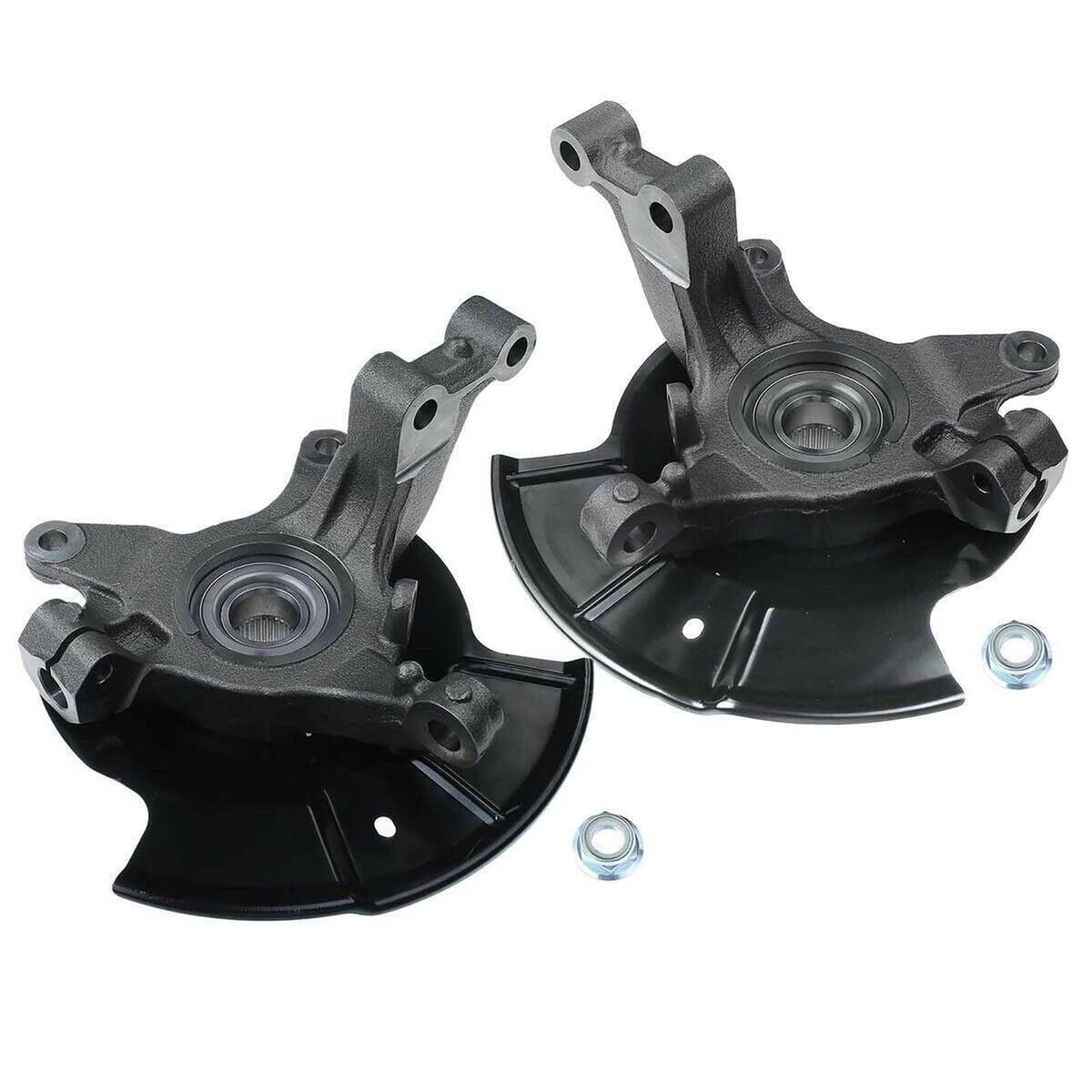 Forlevlaep Steering Knuckle & Wheel Hub Assembly for Ford Edge 2007-2010
