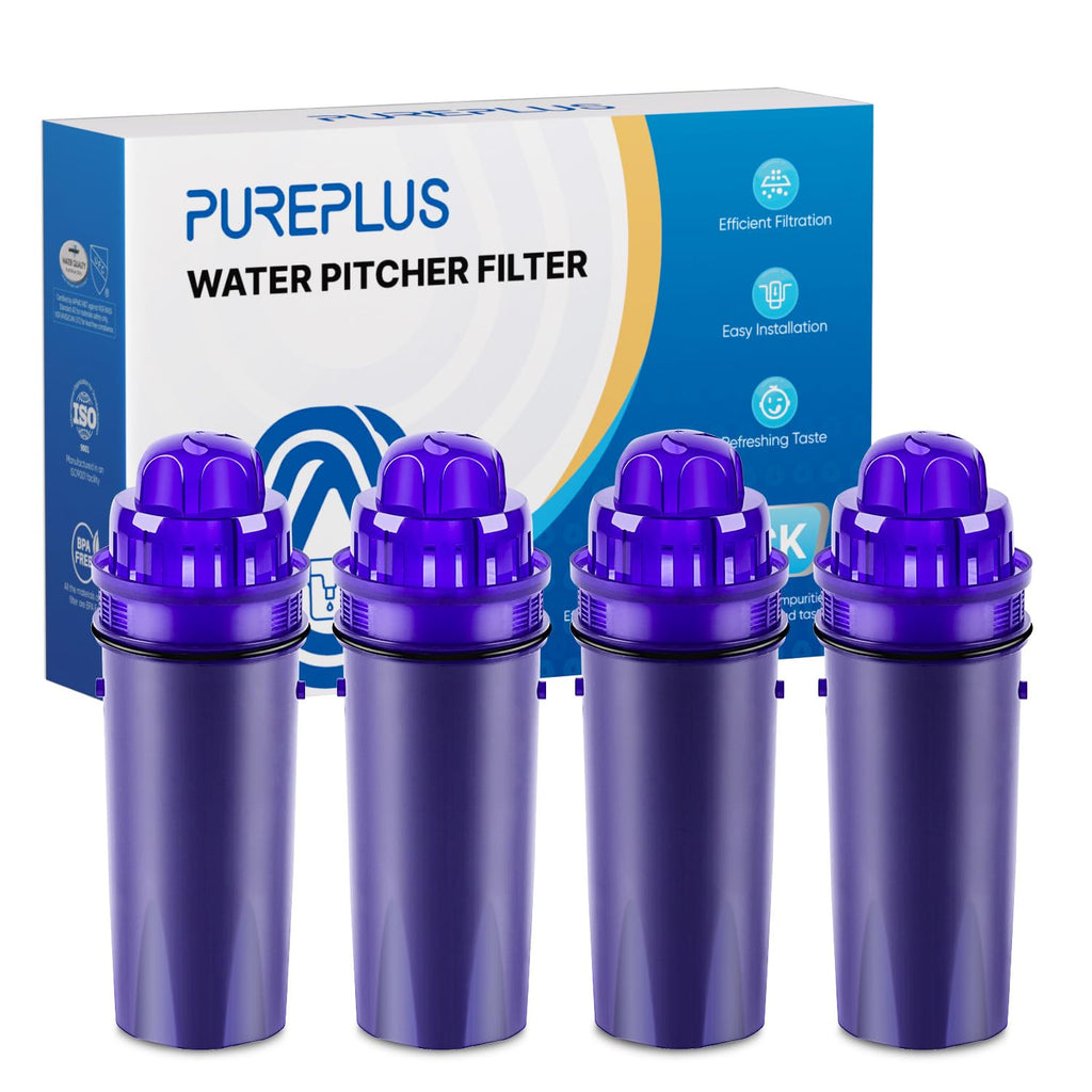 CRF950Z Pitcher Water Filter Replacement for Pur PPF900Z, 4Pack