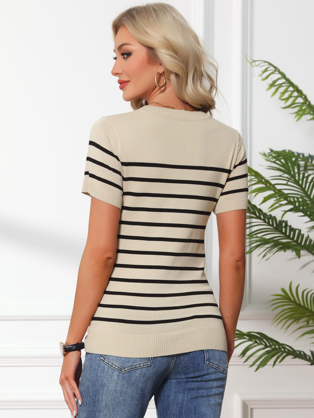 Maternity Work Top Formal Stretchy Knit Pullover
