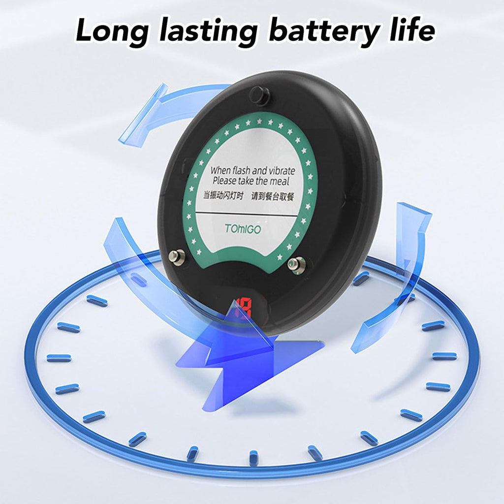 Restaurant Pager System. Wireless Water Proof Calling System for Food Cafes