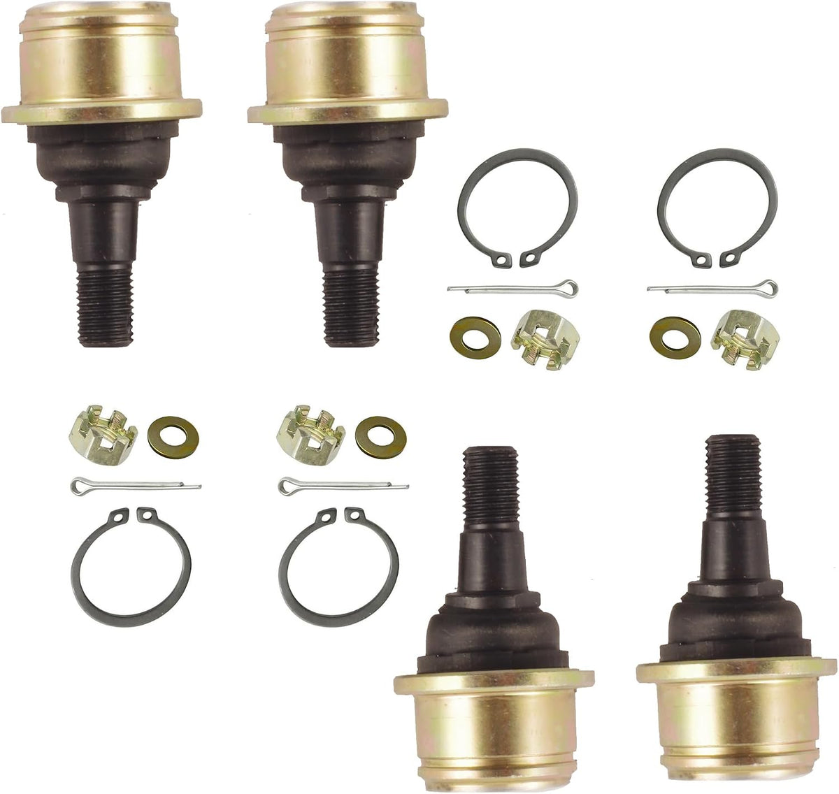Upper & Lower Ball Joints Fit For Yamaha Rhino YXR 660 700 2004-2013