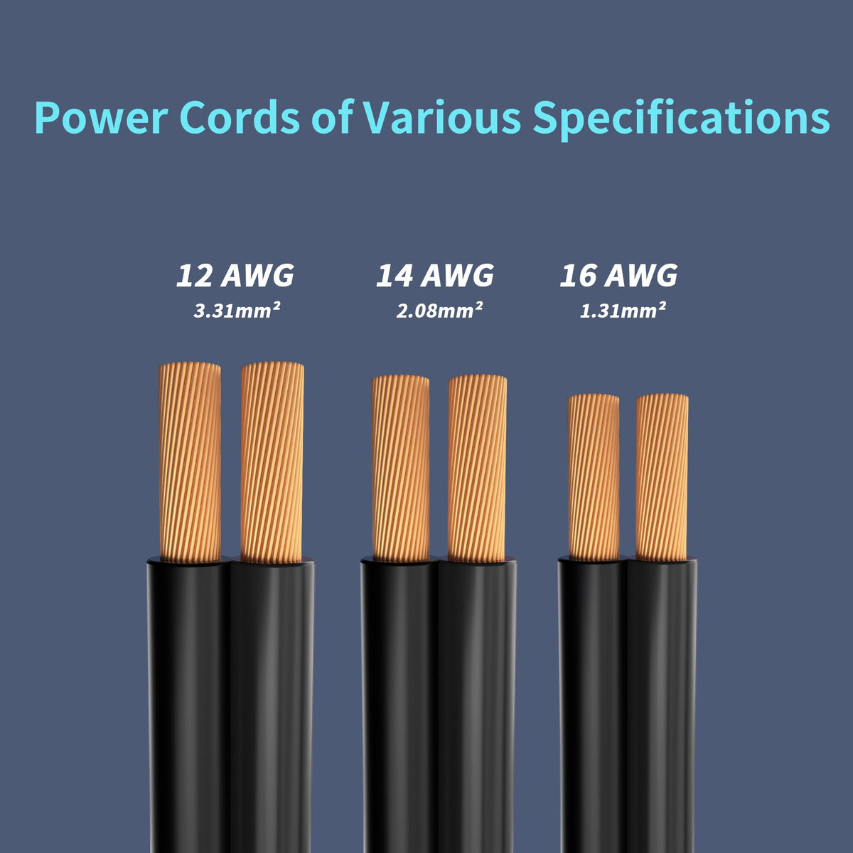 Energeaster 250FT 16 Gauge 16/2 Low Voltage Landscape Wire Black