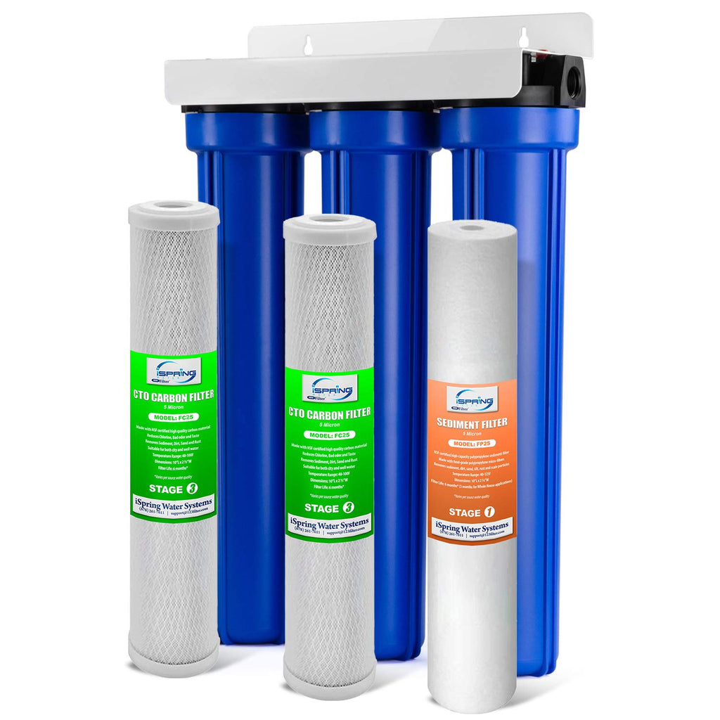 WCB32O Whole House Water Filter System, 3/4" Inlet/Outlet