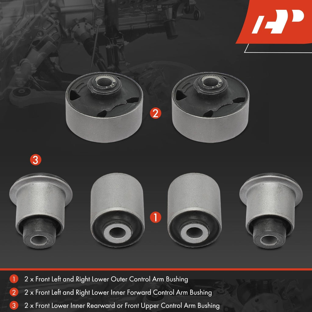 A-Premium Front Lower Control Arm Bushing Kit