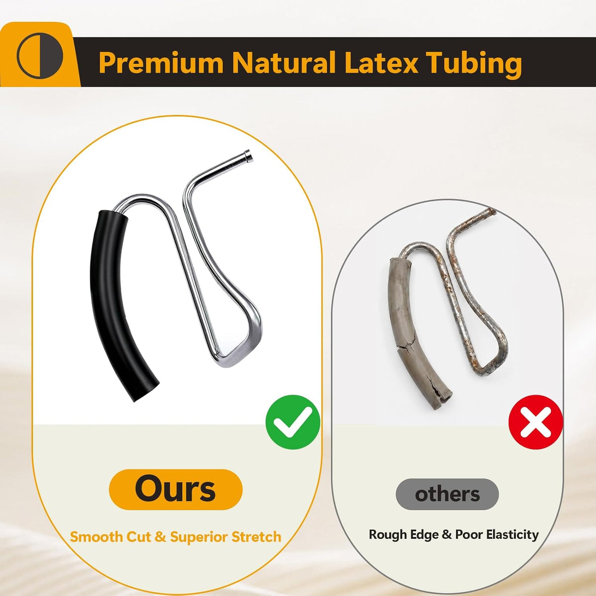 Stainless Steel California Castration Bander with 30 Pcs Bands, Professional Bloodless Castration Banding Tool Kit