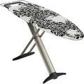 Pro Luxury Ironing Board - Extra Wide 51x19 Ironing Surface, Ultra-Premium Aluminum Build, Includes Steam Iron Rest