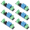 6PCS 1 Channel DC 3V Relay High Level Driver Module Optocoupler Relay Module Isolated Drive Control Board