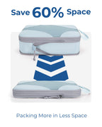 Compression Packing Cubes (04-Misty Lavender, 6 Set)