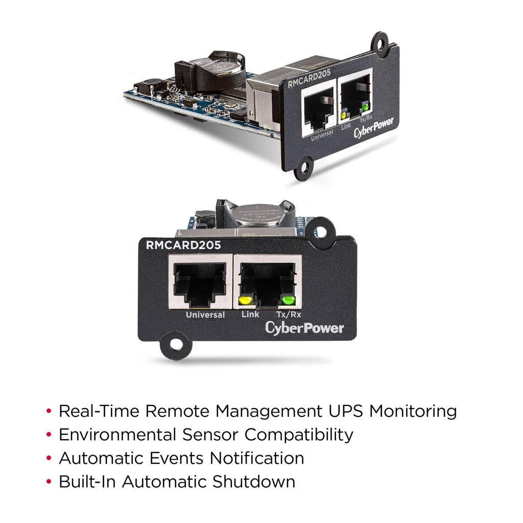 RMCARD205 Remote Management Card for UPS Systems & ATS PDUs