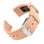 Canvas Quick Release Watch Bands (Pale Coral, 20mm)