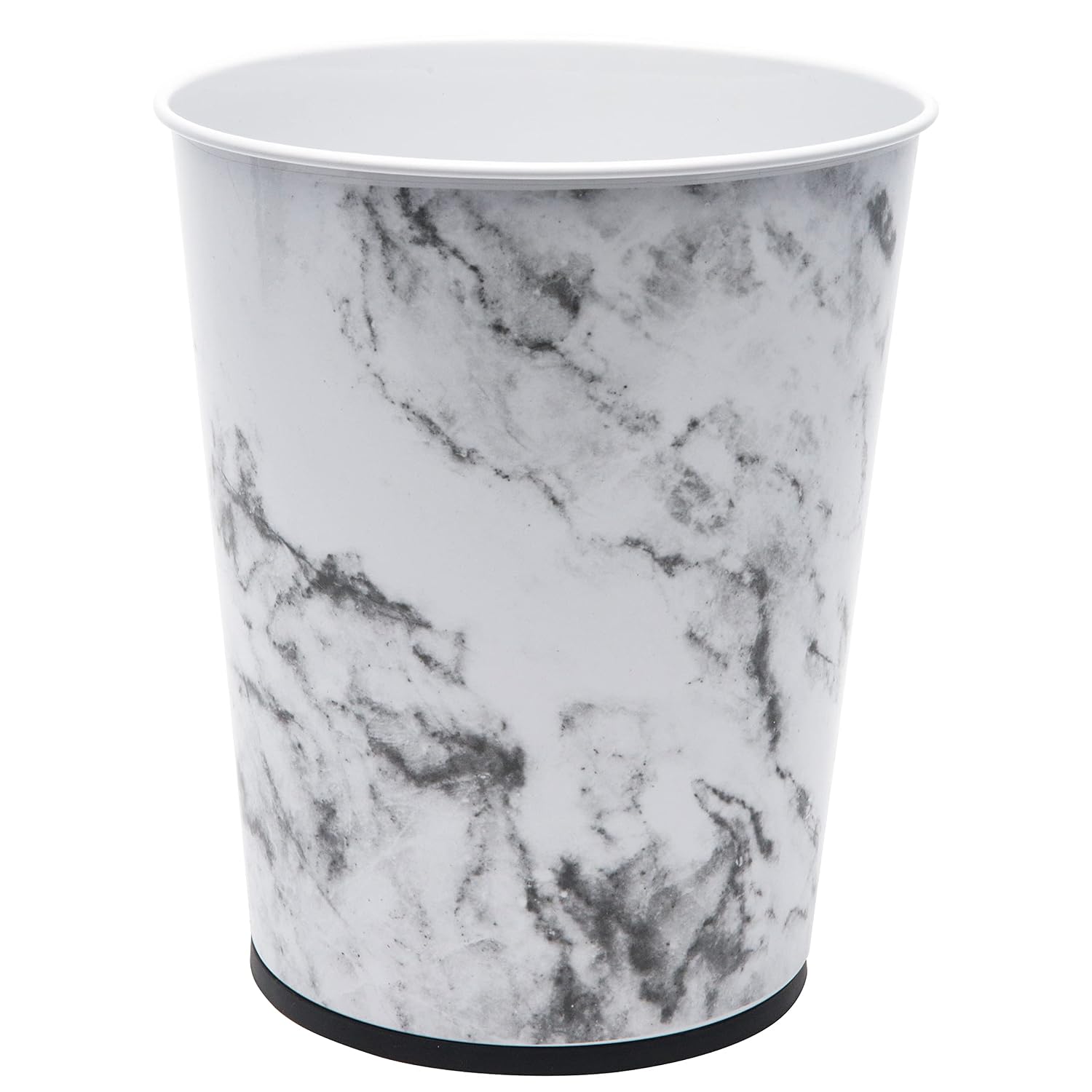 5 Liter Small Wastebasket | Round Open Top | Trash Can | Bathroom | Bedroom | Kitchen | Office | Dorm | Disposal