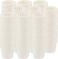 1000 Pack 2 oz Paper Souffle Portion Cups, Disposable Condiments Sample Cup Snack Cups for Measuring, Jello Shots
