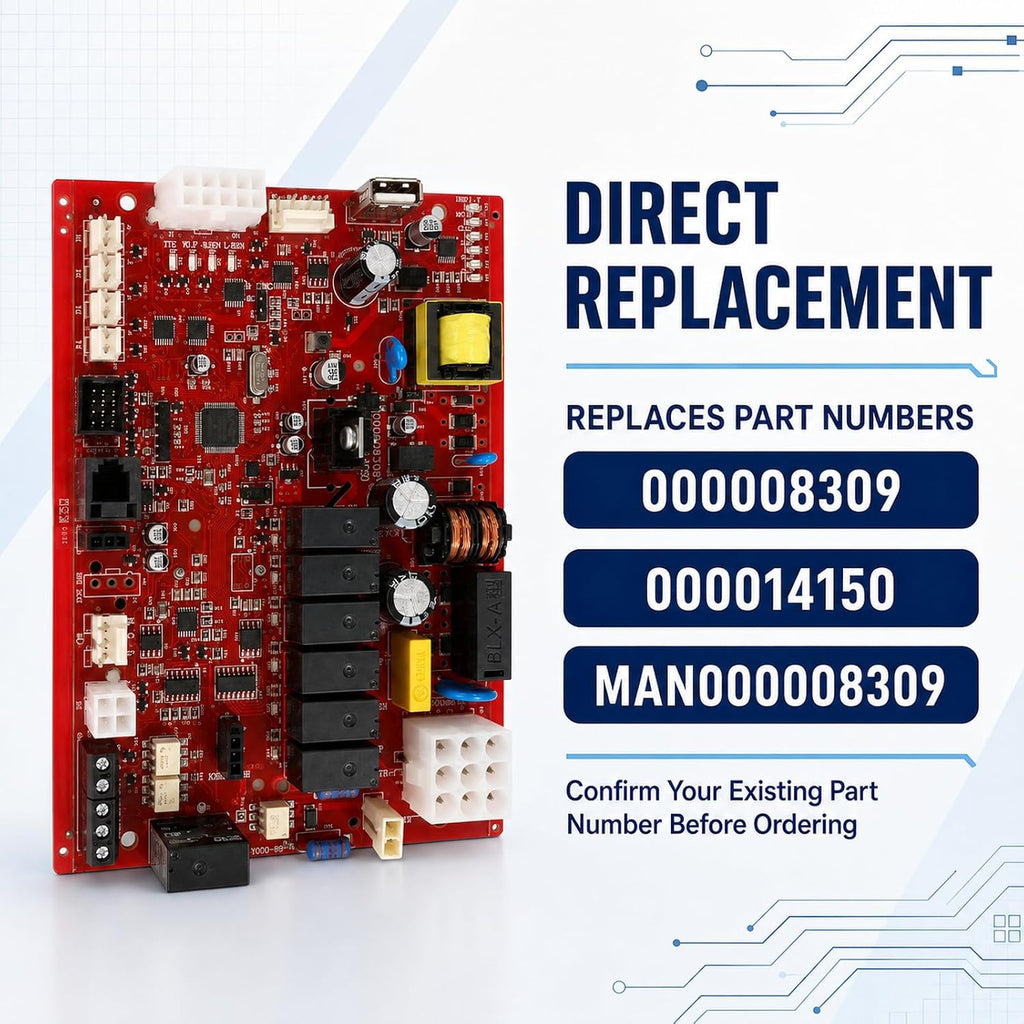 000008309 Control Board Compatible with Manitowoc Indigo Ice Machines
