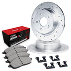 R1 Concepts Rear Brake Kit Fits 2017-2022 Mitsubishi Outlander