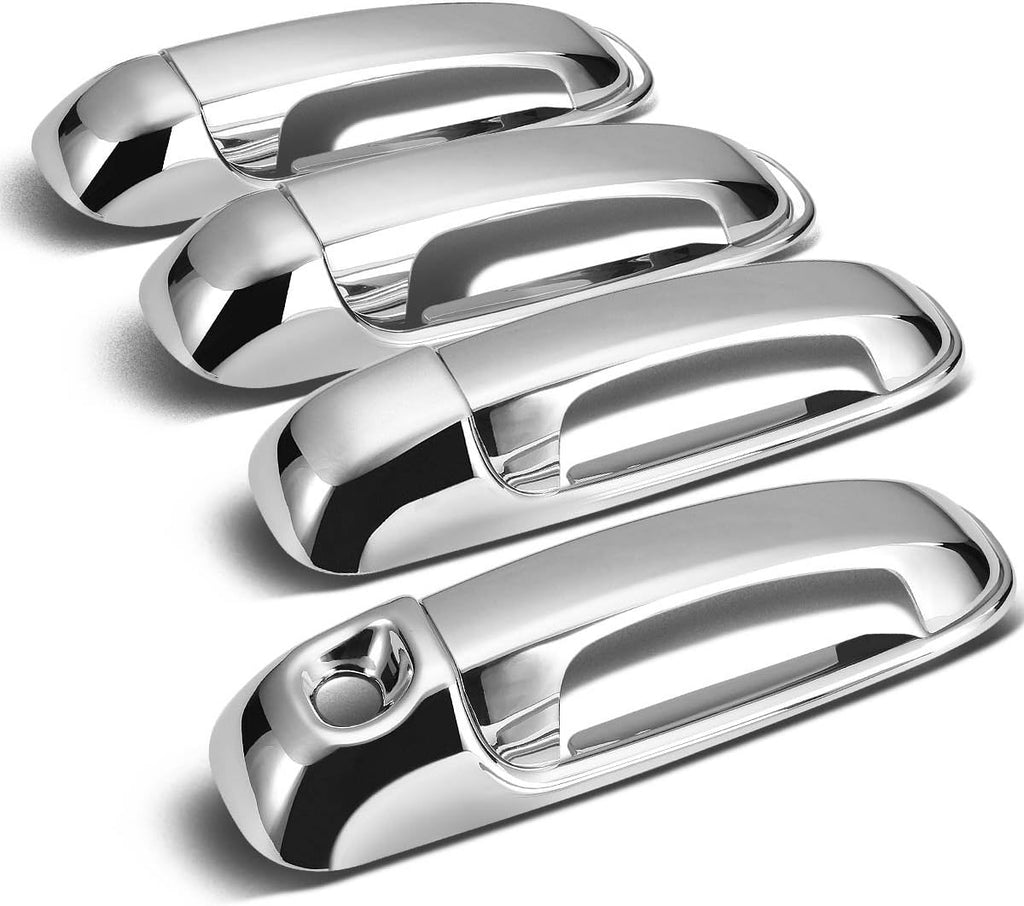 Tailgate + Door Handle Cover (Chrome) For 2002- 2008 Dodge Ram 4DR