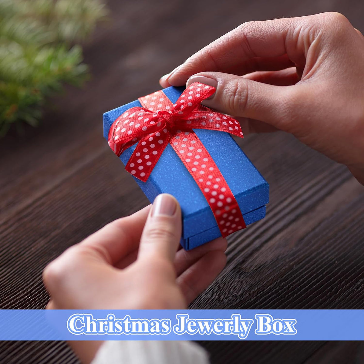 36 Pcs Jewelry Gift Boxes Bulk, Blue, 3.2 x 2 x 1.2 Inch