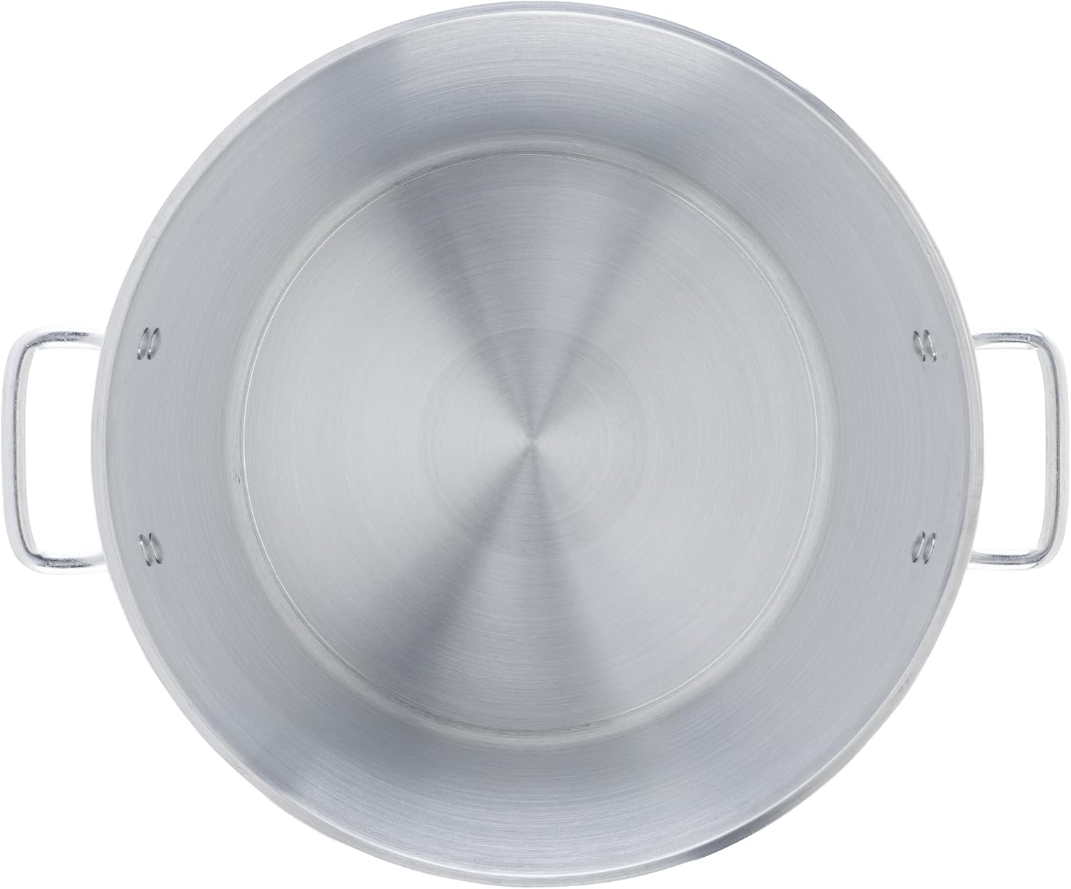 6.0mm Aluminum Stock Pot, 32-Quart | Heavy-duty, Riveted handles, Great for Stocks, Soups, Pasta and Batch Cooking