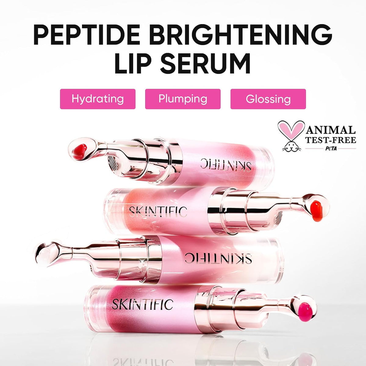 Brightening Lip Serum, Hydrating, Plumping & Glossing