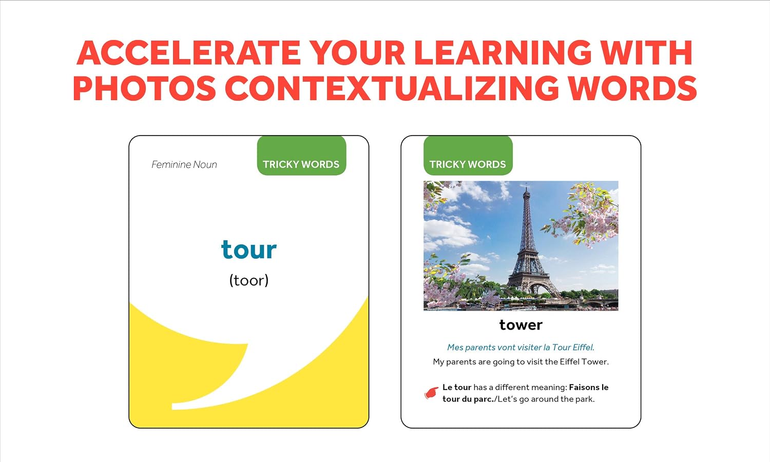 201 French Words You Need to Know Flashcards (Barron's Foreign Language Guides) (French Edition)
