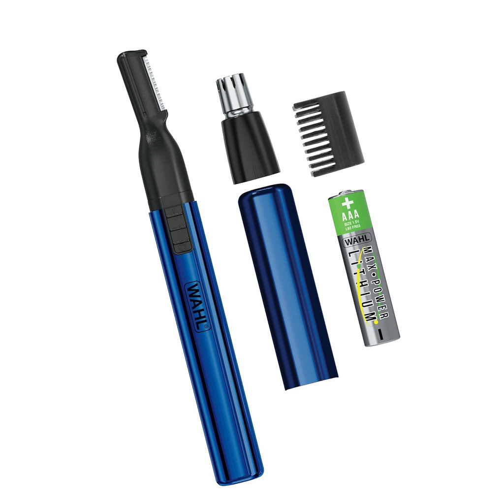 Lithium Battery 2-in-1 Pen Detail Trimmer for Nose, Ear & Eyebrow