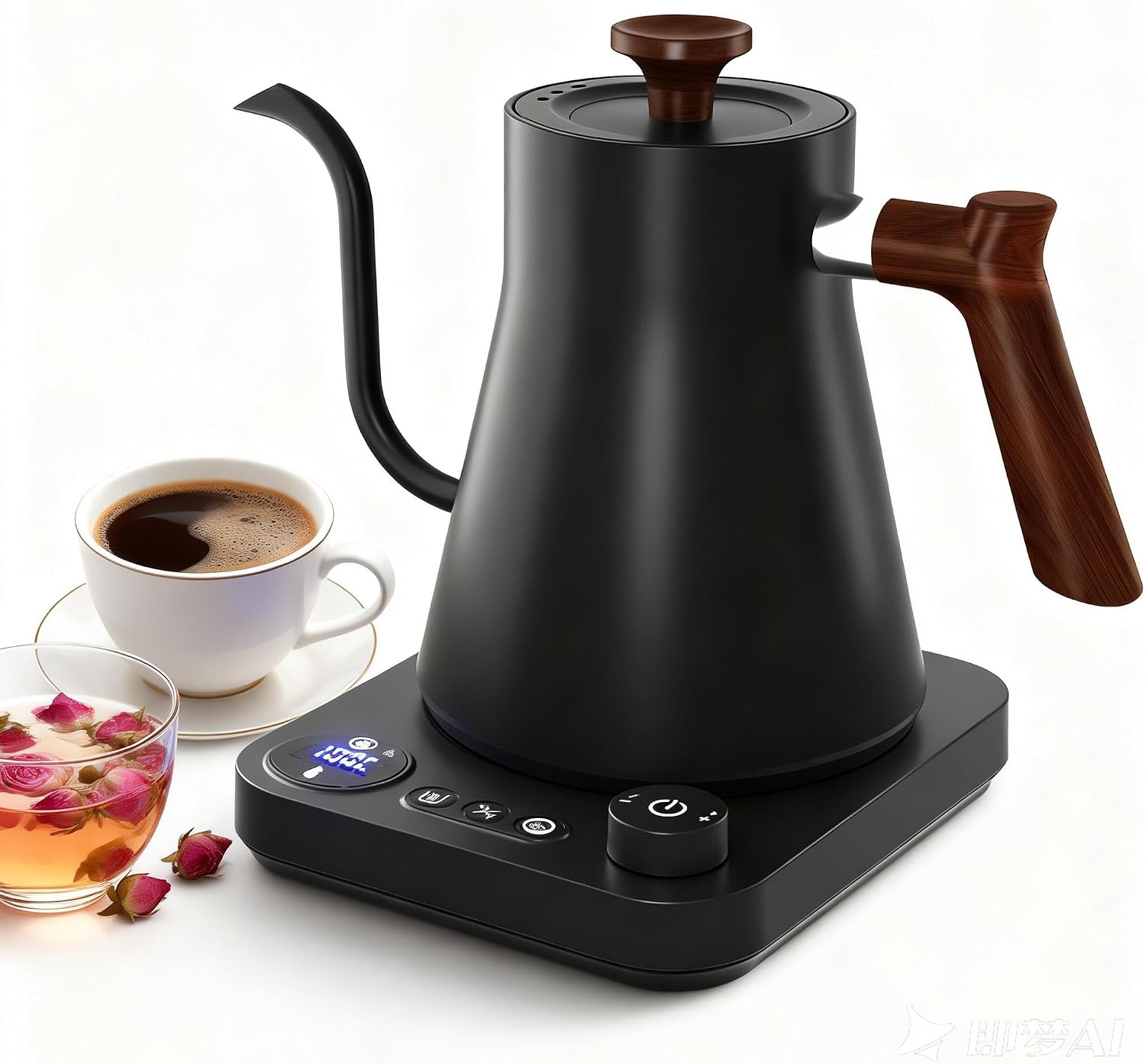 Gooseneck Electric Kettle,Pour Over Kettle for Coffee and Tea,Intelligent Temperature Control,Quick Heating,Keep Warm