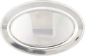 18" x 11 1/2" Oval Stainless Steel Platter