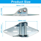 2Pcs #2 Garage Door Hinge