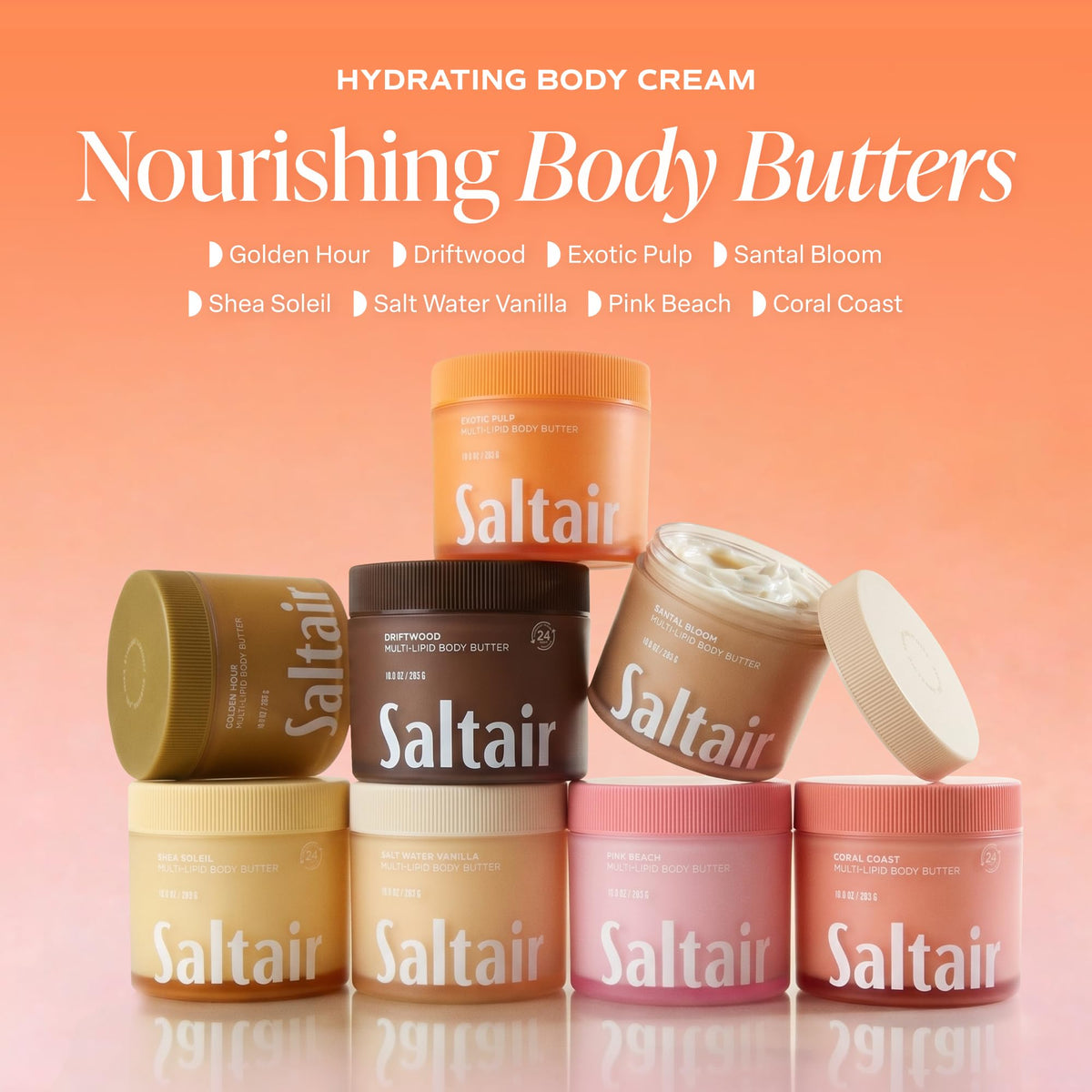 Multi-Lipid Body Butter | Exotic Pulp Ceramide Cream | 10 oz