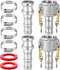 2 Set 1 Inch Camlock Fittings Type C&E