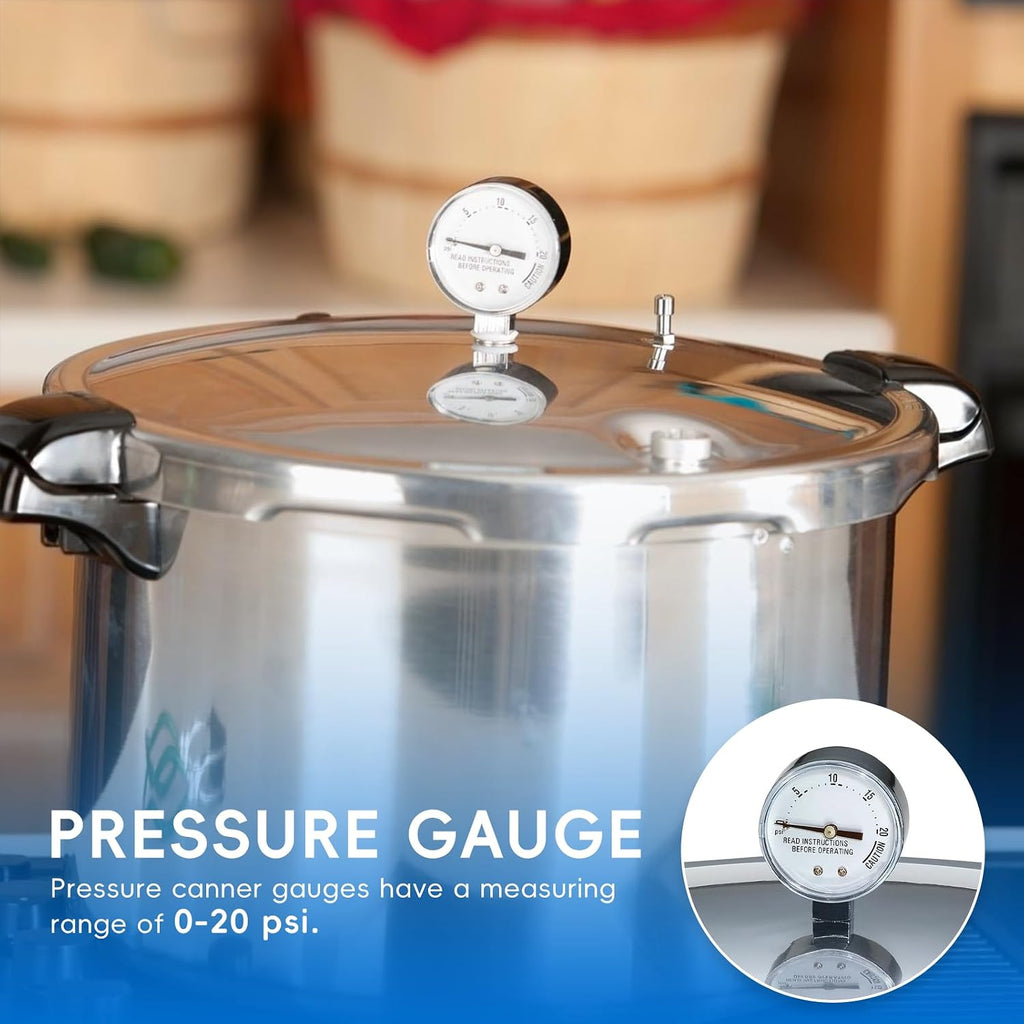 85772 Pressure Cooker Gauge, Replacement for Presto Steam Gauge 82237 82121, Fit Presto Pressure Canner Models
